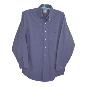Brooks Brothers Oxford Madison Longsleeve Dress Shirt Blue 16.5- 34R‎  Blue
